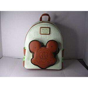 Disney Parks Loungefly Mickey Mouse Mini Backpack Mint Chocolate Chip